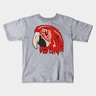 Squiggly parrot Kids T-Shirt